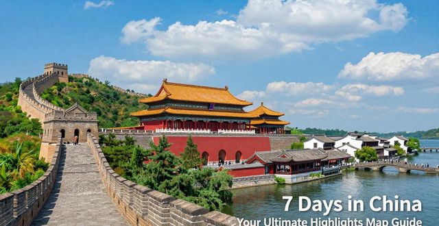 7 days China travel highlights map_7 days China travel highlights map_7 days China travel highlights map