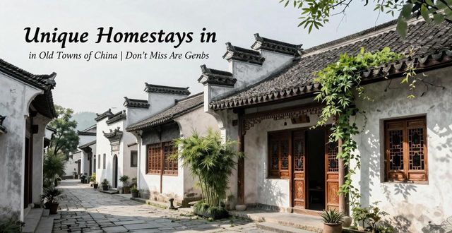 Unique homestays in old towns of China_Unique homestays in old towns of China_Unique homestays in old towns of China