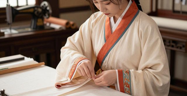 Hanfu making process_Hanfu making process_Hanfu making process