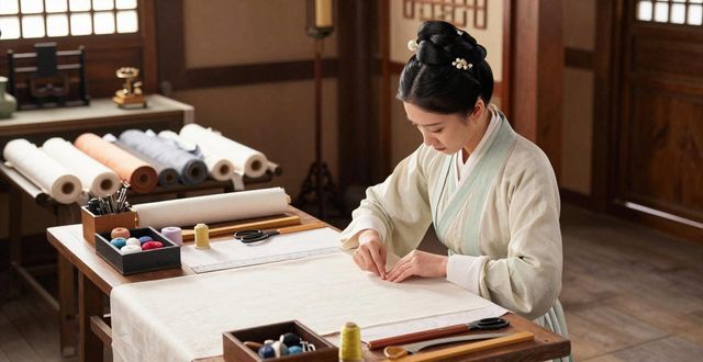 Hanfu making process_Hanfu making process_Hanfu making process