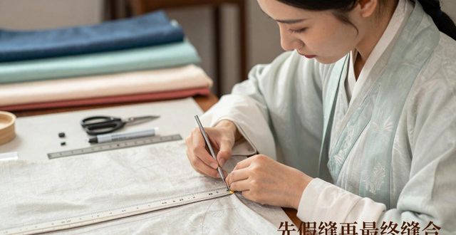 Hanfu making process_Hanfu making process_Hanfu making process