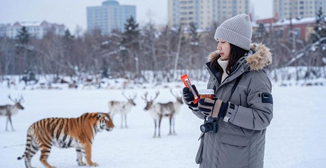 Harbin winter wildlife view_Harbin winter wildlife view_Harbin winter wildlife view