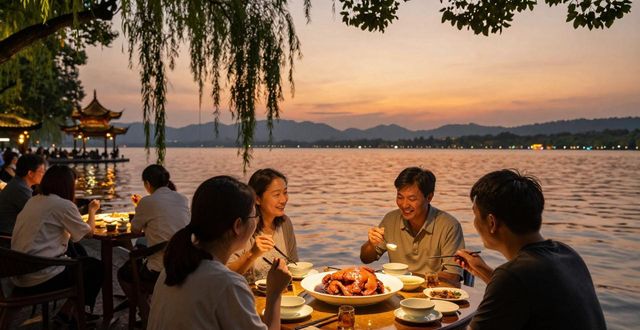 West Lake evening view_West Lake evening view_West Lake evening view