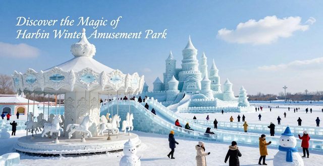 Harbin winter amusement park wonderland_Harbin winter amusement park wonderland_Harbin winter amusement park wonderland