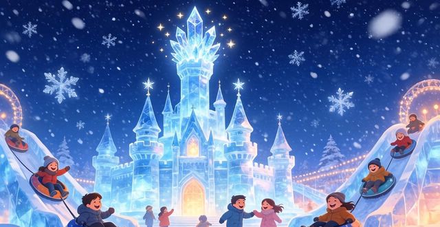 Harbin winter amusement park wonderland_Harbin winter amusement park wonderland_Harbin winter amusement park wonderland