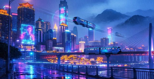 Cyberpunk architecture in Chongqing_Cyberpunk architecture in Chongqing_Cyberpunk architecture in Chongqing
