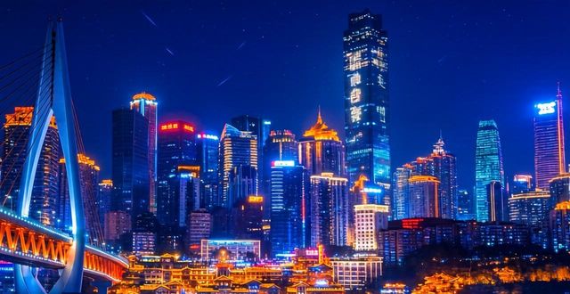 Cyberpunk architecture in Chongqing_Cyberpunk architecture in Chongqing_Cyberpunk architecture in Chongqing