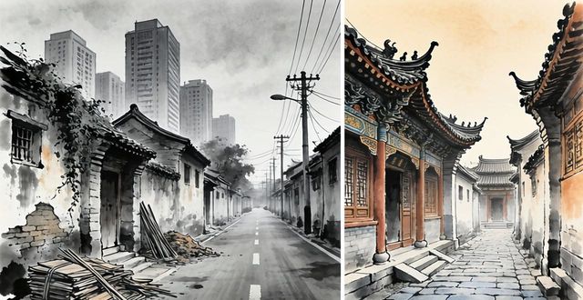 Old town alleys in China_Old town alleys in China_Old town alleys in China