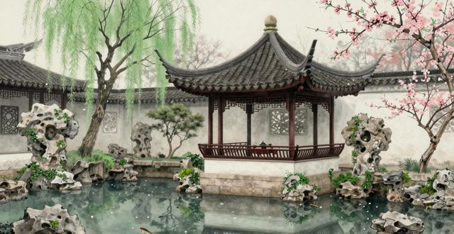 Suzhou Gardens architecture style_Suzhou Gardens architecture style_Suzhou Gardens architecture style