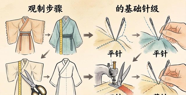 Hanfu making process_Hanfu making process_Hanfu making process