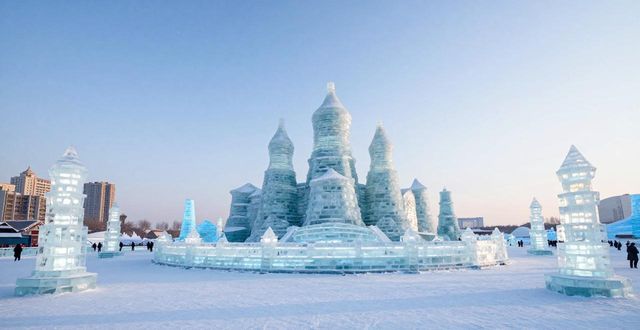 Harbin winter amusement park wonderland_Harbin winter amusement park wonderland_Harbin winter amusement park wonderland