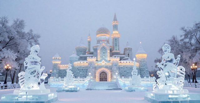 Harbin winter amusement park wonderland_Harbin winter amusement park wonderland_Harbin winter amusement park wonderland
