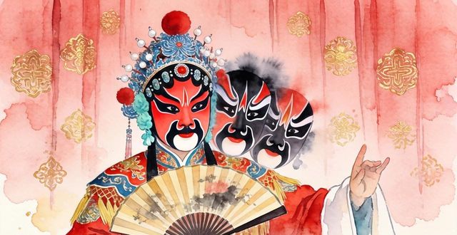 Sichuan Opera face change_Sichuan Opera face change_Sichuan Opera face change