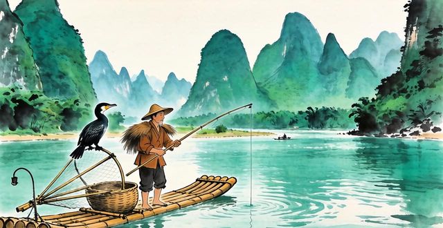 Guilin landscape painting_Guilin landscape painting_Guilin landscape painting