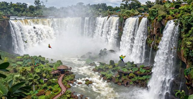 Asia largest transnational waterfall_Asia largest transnational waterfall_Asia largest transnational waterfall