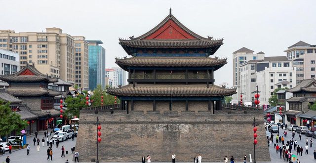 Xi'an city wall_Xi'an city wall_Xi'an city wall