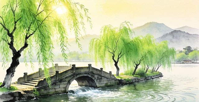 West Lake willows_West Lake willows_West Lake willows