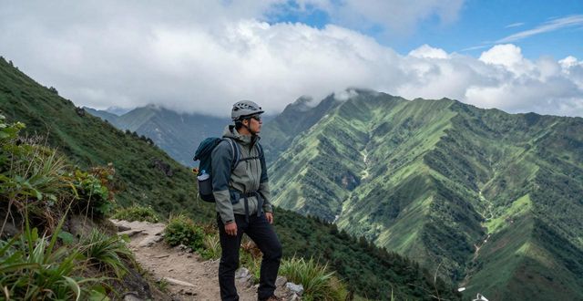 hiking remote China mountains_hiking remote China mountains_hiking remote China mountains
