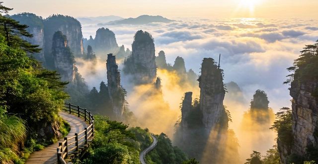 Zhangjiajie hiking trails_Zhangjiajie hiking trails_Zhangjiajie hiking trails