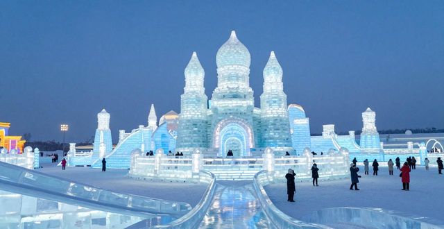 Harbin winter amusement park wonderland_Harbin winter amusement park wonderland_Harbin winter amusement park wonderland