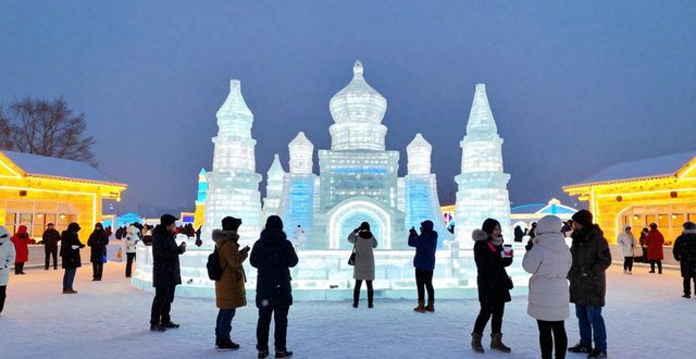 Harbin winter amusement park wonderland_Harbin winter amusement park wonderland_Harbin winter amusement park wonderland