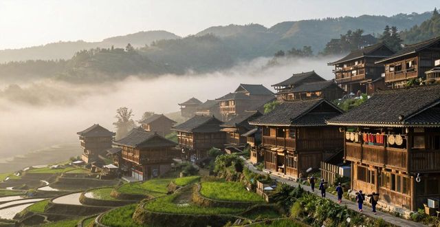 Guizhou hidden mountain_Guizhou hidden mountain_Guizhou hidden mountain