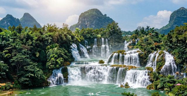 Detian Waterfall_Detian Waterfall_Detian Waterfall