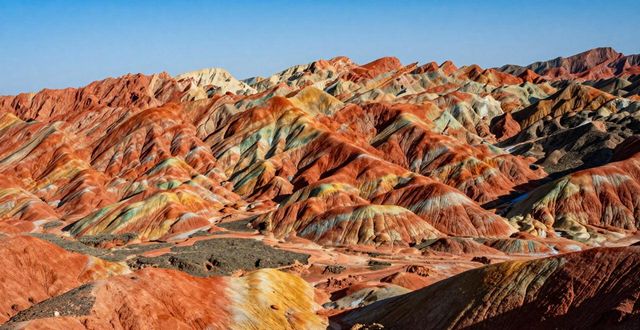 colorful mountains Gansu_colorful mountains Gansu_colorful mountains Gansu