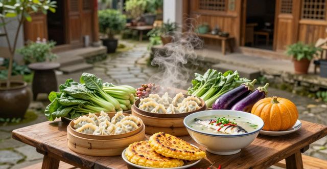Rural China local cuisine_Rural China local cuisine_Rural China local cuisine