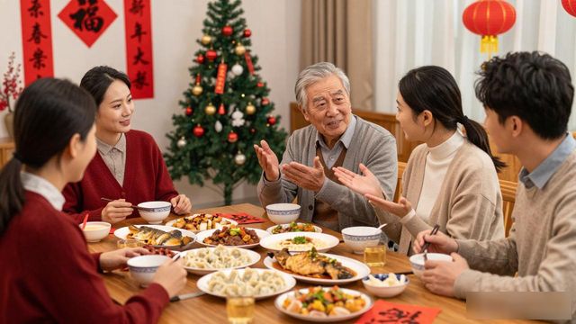 Spring Festival family reunion_Spring Festival family reunion_Spring Festival family reunion