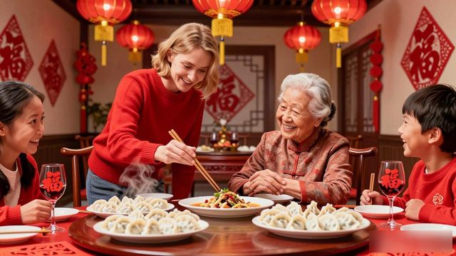 Spring Festival family reunion_Spring Festival family reunion_Spring Festival family reunion