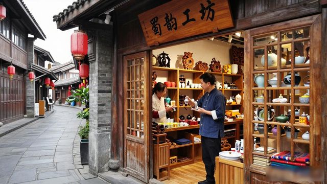 Old town shops in China_Old town shops in China_Old town shops in China