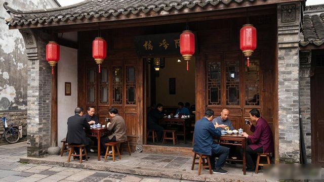 Old town tea houses in China_Old town tea houses in China_Old town tea houses in China