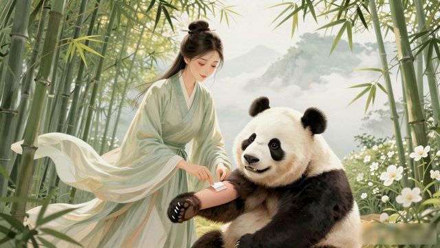 Panda in Chinese folklore_Panda in Chinese folklore_Panda in Chinese folklore