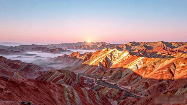 Zhangye Danxia_张掖丹霞地貌_张掖丹霞天气
