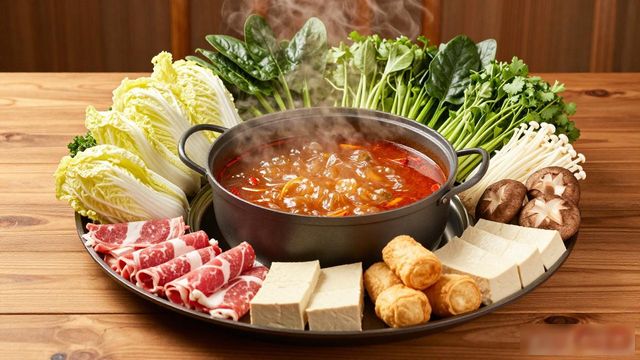 Traditional hot pot ingredients_Traditional hot pot ingredients_Traditional hot pot ingredients