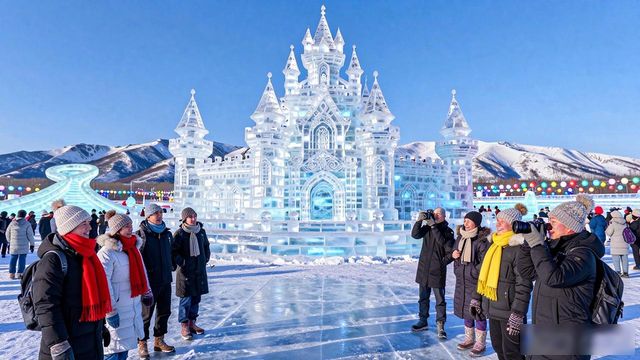 Harbin ice sculptures winter wonderland_Harbin ice sculptures winter wonderland_Harbin ice sculptures winter wonderland