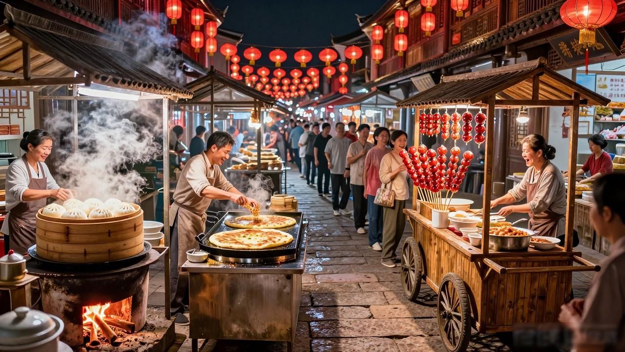 Chinese street food_Chinese street food_Chinese street food