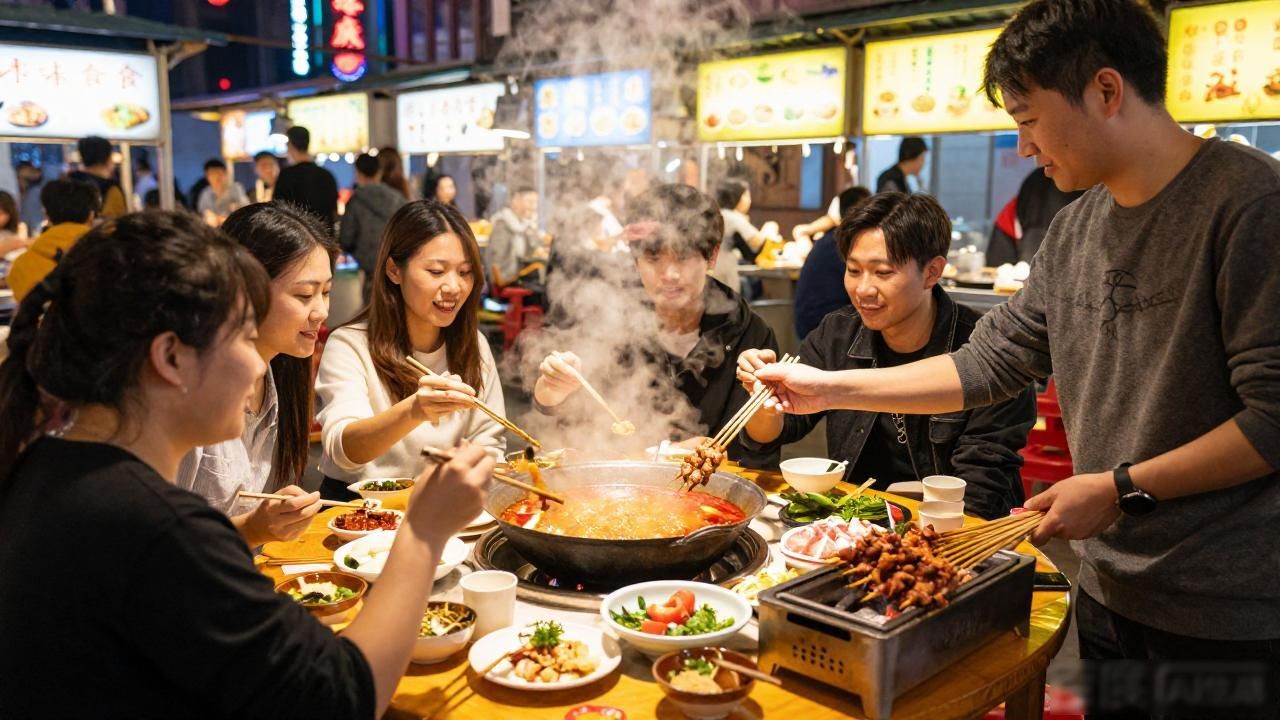 Chongqing night market_Chongqing night market_Chongqing night market