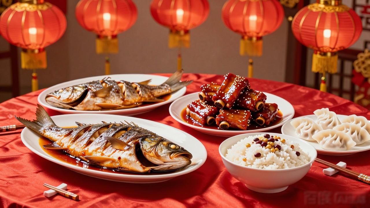 Festive Chinese food_Festive Chinese food_Festive Chinese food