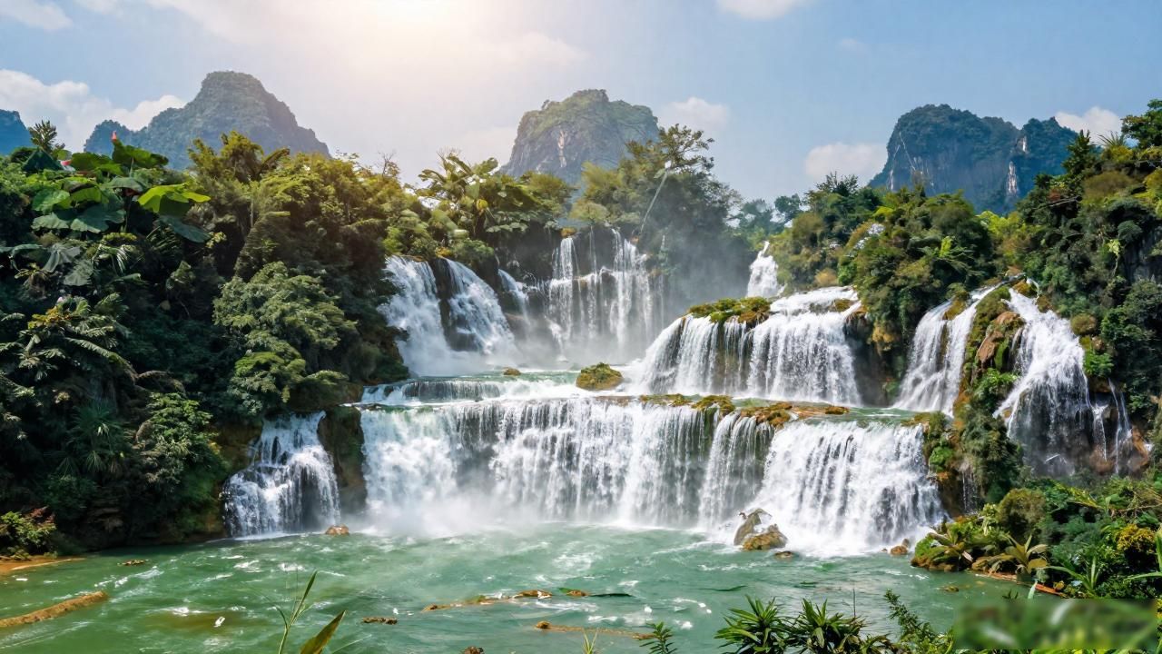 Detian Waterfall_Detian Waterfall_Detian Waterfall