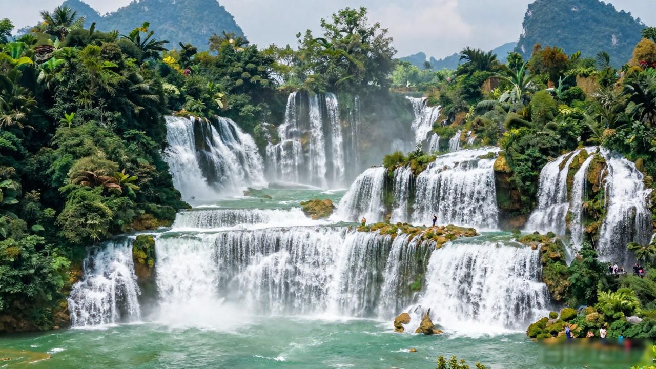Detian Waterfall_Detian Waterfall_Detian Waterfall