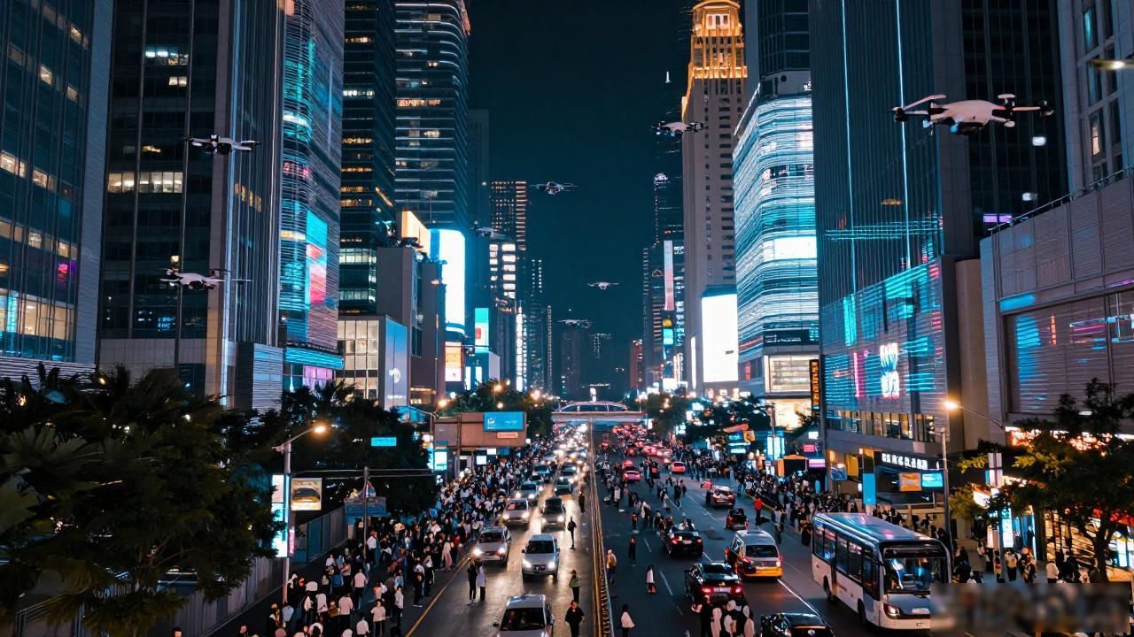 Cyberpunk city China_Cyberpunk city China_Cyberpunk city China