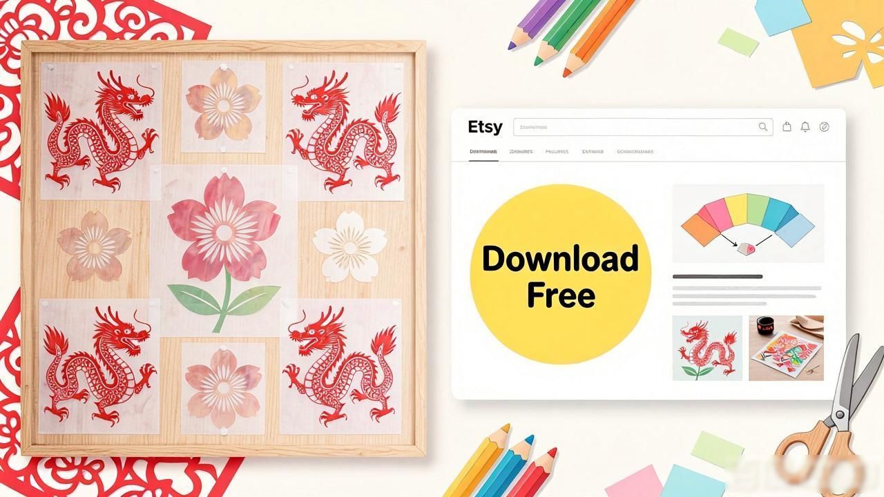 Chinese paper cutting patterns_Chinese paper cutting patterns_Chinese paper cutting patterns