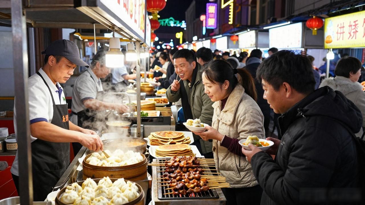 Street food in Chinese cities_Street food in Chinese cities_Street food in Chinese cities
