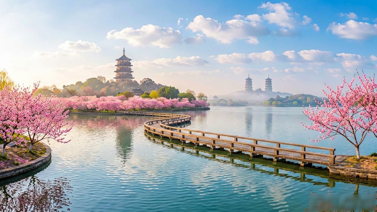 West Lake scenery_West Lake scenery_West Lake scenery