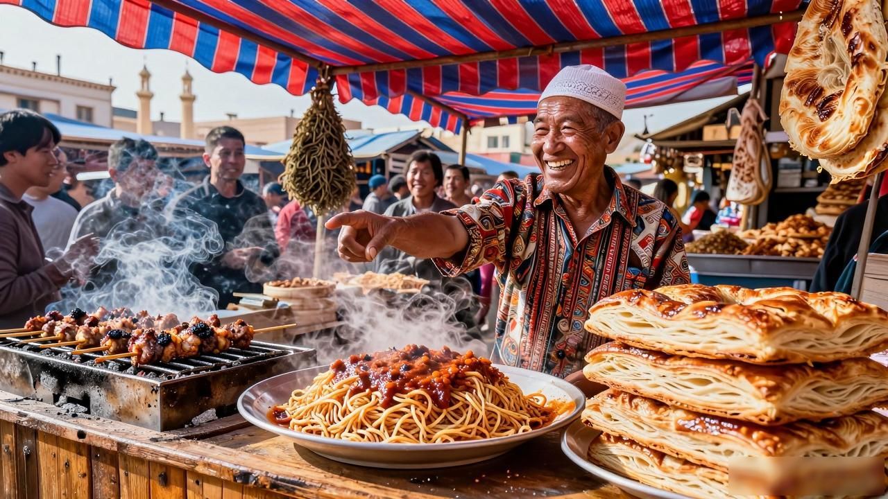Sunday Bazaar Kashgar_Sunday Bazaar Kashgar_Sunday Bazaar Kashgar
