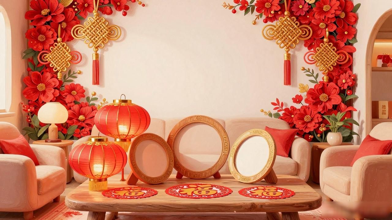 Spring Festival decorations_Spring Festival decorations_Spring Festival decorations