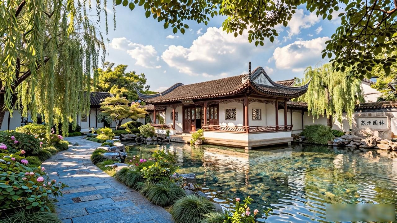 Suzhou Gardens tranquility_Suzhou Gardens tranquility_Suzhou Gardens tranquility