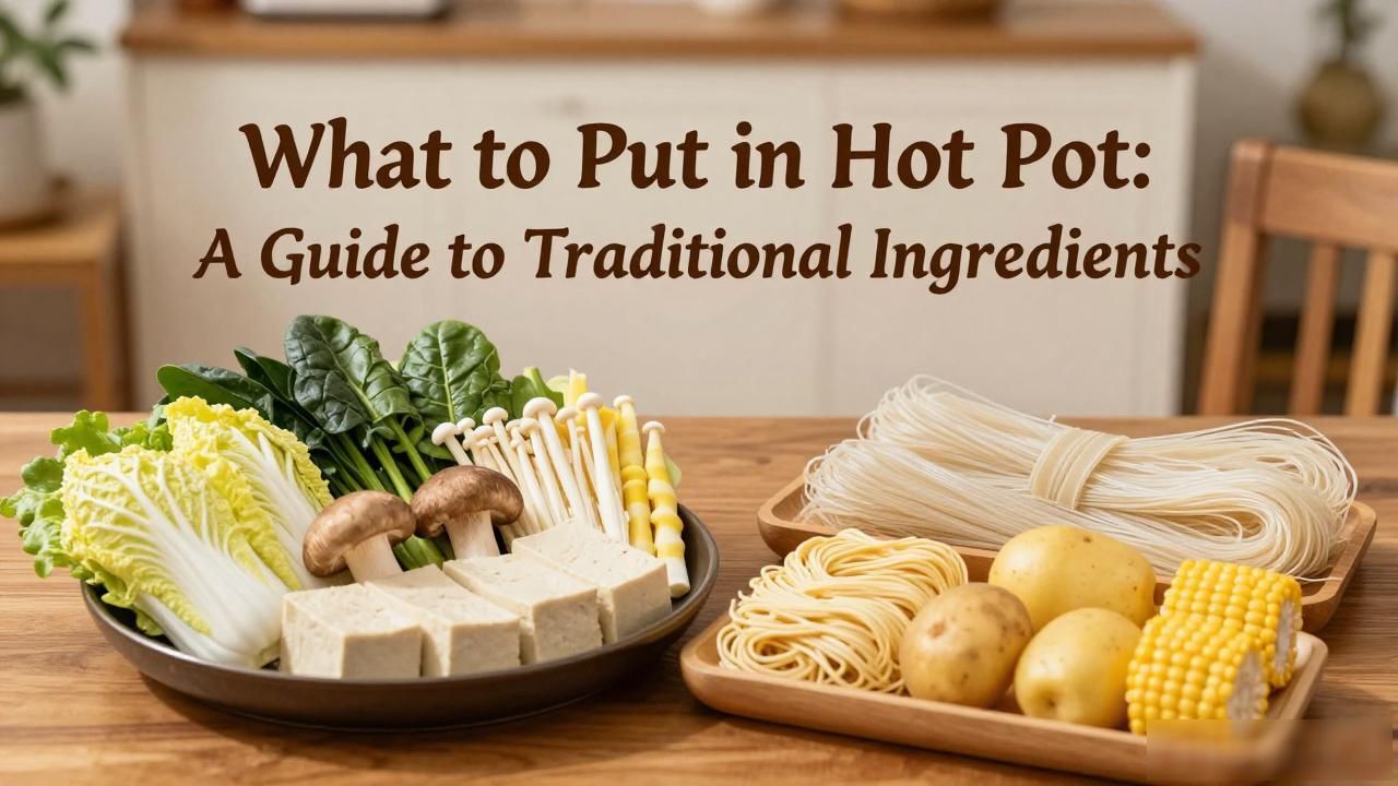 Traditional hot pot ingredients_Traditional hot pot ingredients_Traditional hot pot ingredients